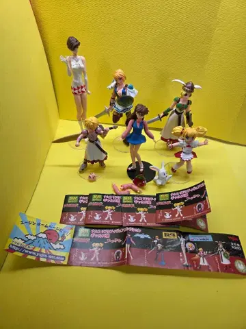 남코 리얼 피규어 컬렉션 갸루즈 편 피규어 6체 세트 미개봉