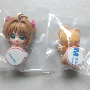 카드캡터 사쿠라 붙이는 마스코트 [ 사쿠라B ] [ 케로짱 ] 가챠