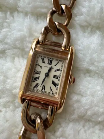 UNITED ARROWS 스퀘어 체인 손목시계