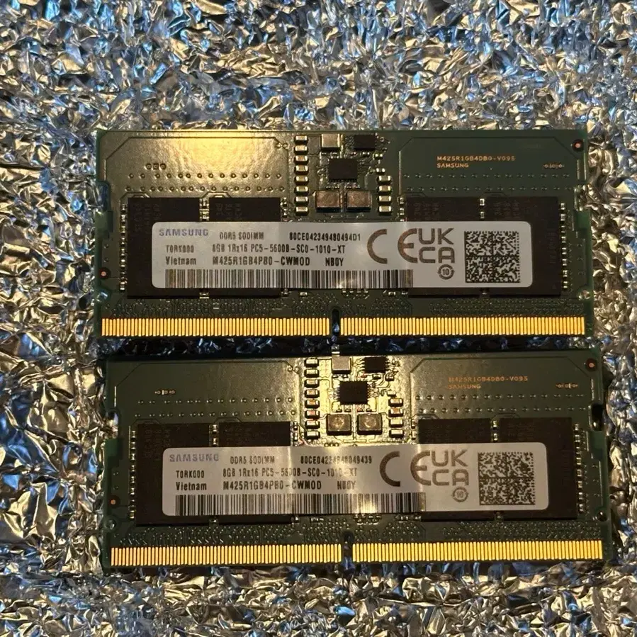 Samsung DDR5 8GB 5600 Laptop Memory 2-piece Set on Bunjang Global