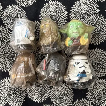 미사용 me 스타 워즈 피규어 6개 KFC 태엽