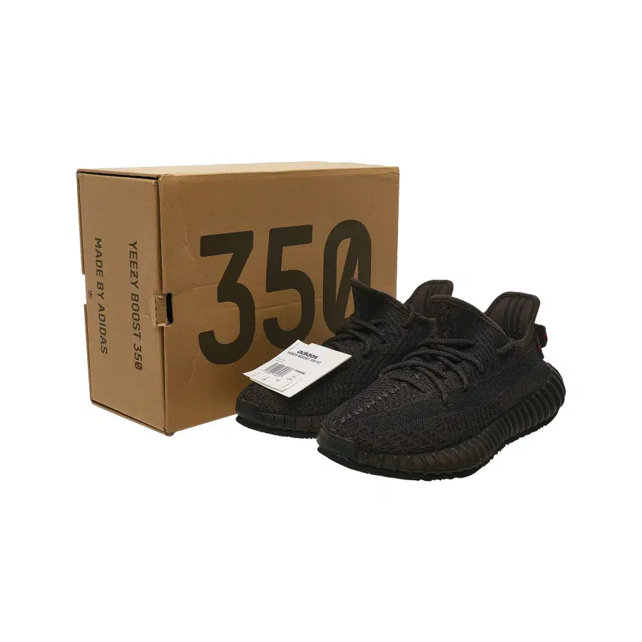 [255] 阿迪达斯 Yeezy Boost 350 V2 黑色 - 非反光版