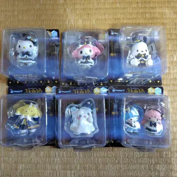 Happy 복권 산리오 피규어 6개 세트