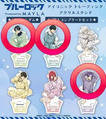 블루 록 아이코닉 아크릴 스탠드 이사기 요이치 미카게 레오 이토시 린