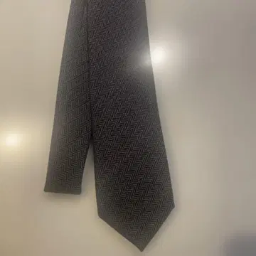 Drake's 그레이 넥타이 140cm