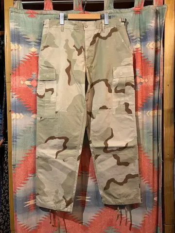 00s 미군 실물 3 컬러 데저트 카모플라주 BDU 카고 팬츠 W36
