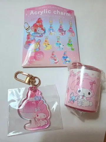마이멜로디 (트레이딩 통통 아크릴 참 & 코인 실린더)