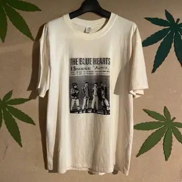 THE BLUE HEARTS 프린트T셔츠