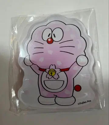 100% 도라에몽 프렌즈 아크릴 마그넷 벚꽃 시바견