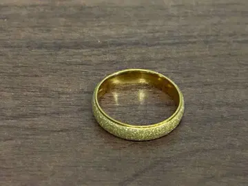 금 골드 매트 마무리 반지 유품 정리품