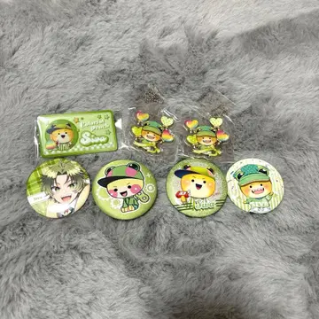 시바 캔뱃지, 아크릴 키링 7개 세트