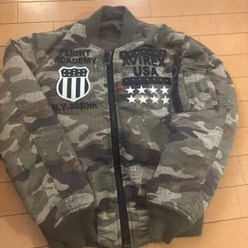 AVIREX MA-1 백 로고