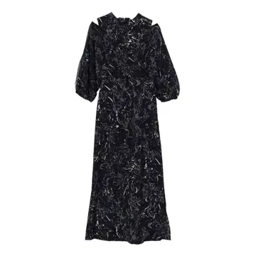 LAGUNAMOON | 플라워 패턴 카슈쿨 원피스