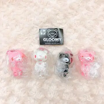 GLOOMY 그루미 캡슐 소프트 비닐 마스코트 전 4종 풀 컴프