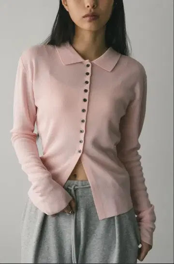 style mixer 2WAY 컬러 니트 폴로