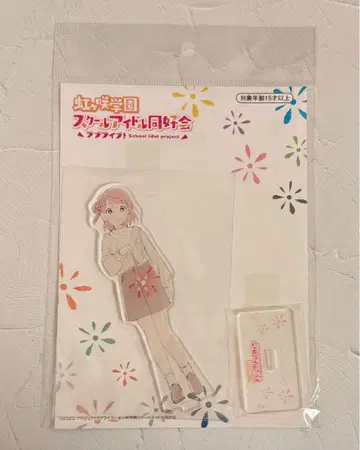 러브 라이브! 니지가사키 우에하라 아유무 아크릴 스탠드 메바치 불꽃놀이