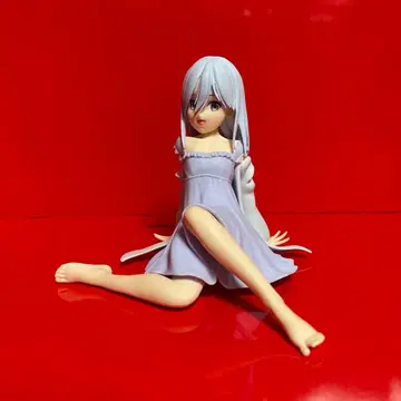 연보라색 드레스 피규어 약 10cm