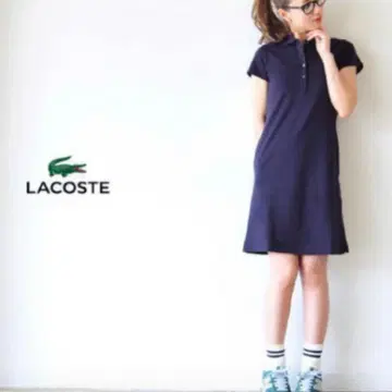 LACOSTE 폴로 셔츠 원피스 40