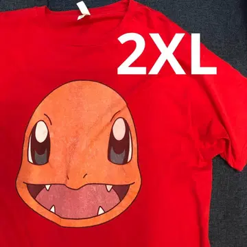 포켓몬 리자드 pokemon 캐릭터 티셔츠 구제 의류 2XL