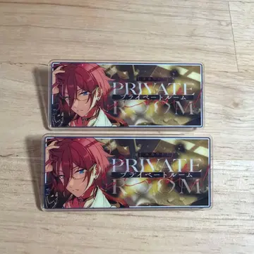 앙스타 10주년 배너 배지 사에구사 이바라 2점