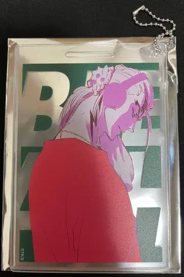 BLEACH 원화전 아산이 렌지 폴 체인 부착 경질 카드 케이스 미사용