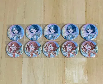 프로세카 감사제 캔뱃지 하나사토 미노리 & 키리타니 하루카