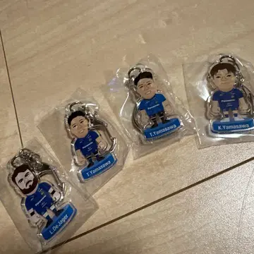 파나소닉 와일드 나이츠 선수 키링 세트