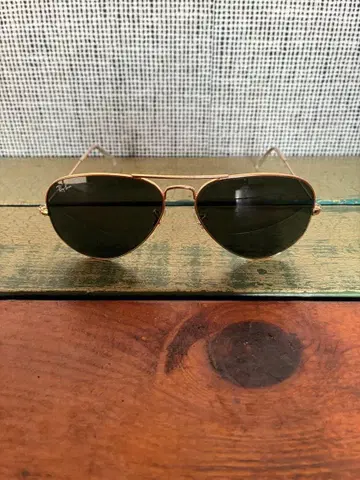 [왕도 명작] Ray-Ban 에비에이터 RB3025 골드 x G-15