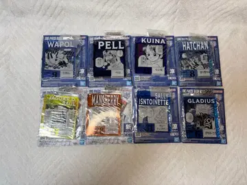 원피스 베이스샵 복권 아크릴 블록 참