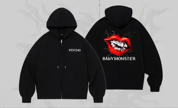 BABYMONSTER 베비몽 PSYCHO MD ZIP-UP HOODIE