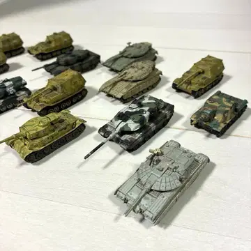 월드 탱크 뮤지엄 탱크 미니어처 피규어 15개