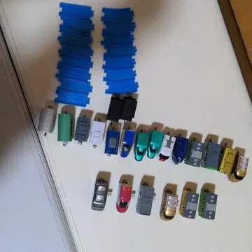 캡슐 프라레일 차량 레일 세트