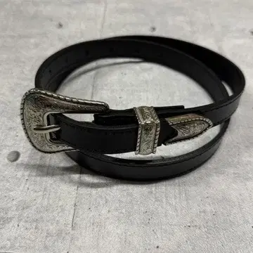 새상품 웨스턴 벨트 버클 깃 끝 조각 하이 디자인 실버 버클