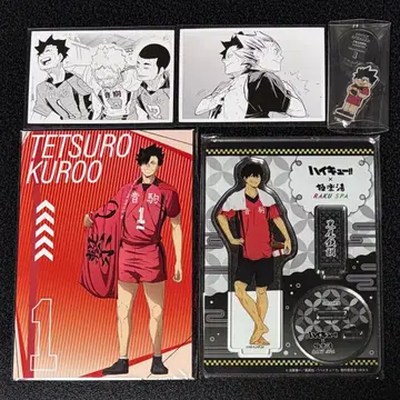 하이큐 극락탕 지로리 아크릴 스탠드 엽서 추억 스냅 쿠로오 테츠로