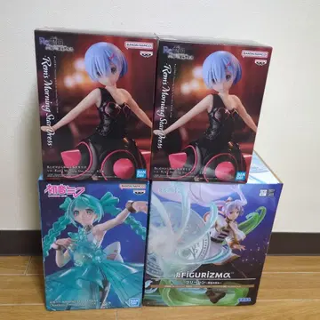 장송의 프리렌 하츠네 미쿠 리제로 렘 2체 피규어 세트