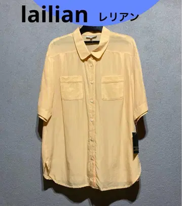 택 포함 새상품 lailian 레리안 반팔 블라우스 13+