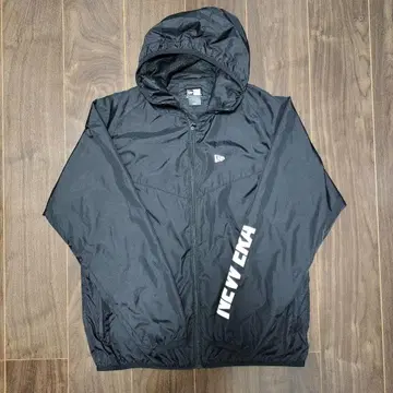 [ 새상품급 ] NEW ERA 뉴에라 나일론 자켓 블랙 L