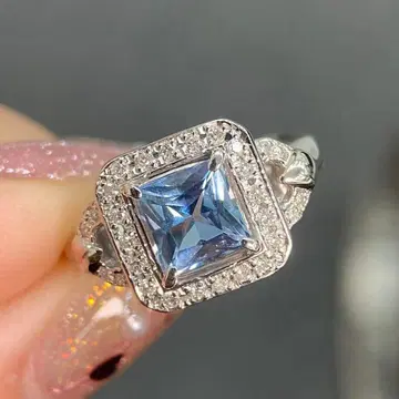 PT 아쿠아 마린 1.03ct 반지 새상품