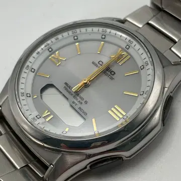 카시오 웨이브셉터 전파 솔라 WVA-M630D 골드