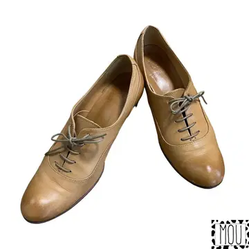 chausser_레이스업 펌프스_퀼트 태슬 포함