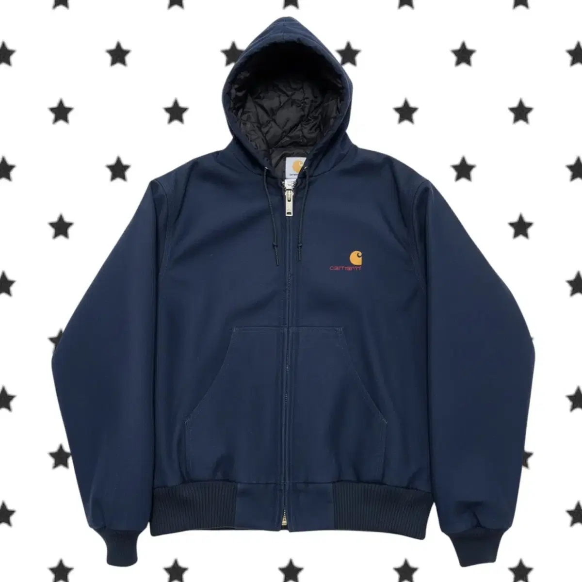 Carhartt Duck Active Jacket J04 Navy on Bunjang Global Site