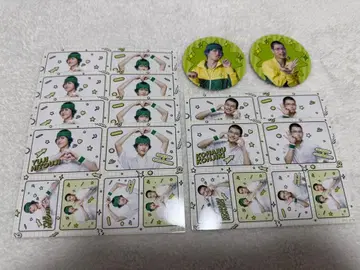 이치지 유우지 골드 컬러 코하루 테니뮤 세트