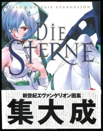 Die STERNE 신세기 에반게리온 화집 (오비 포함)