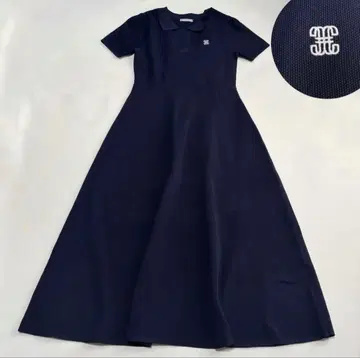 [ JILL by JILLSTUART ] 폴로 셔츠 원피스 네이비