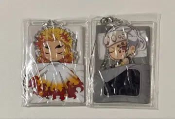 귀멸의 칼날 오야스미 아크릴 스트랩 렌고쿠 쿄쥬로 우즈이 텐겐