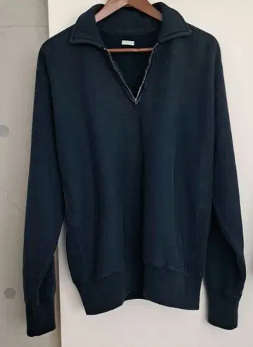 a presse vintage half zip sweat 24aw