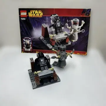 LEGO 스타 워즈 7251 다스 베이더 (정크제품)