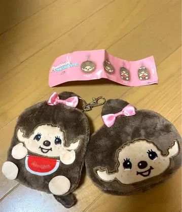 몬치치 봉제인형 멀티 케이스 2세트