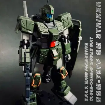 HG 1/144 RGM-79FP 짐 스트라이커 전체 페인팅 완성품