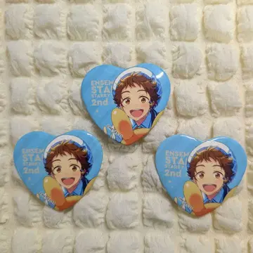 텐마 미츠루 하트 캔뱃지 3개 세트